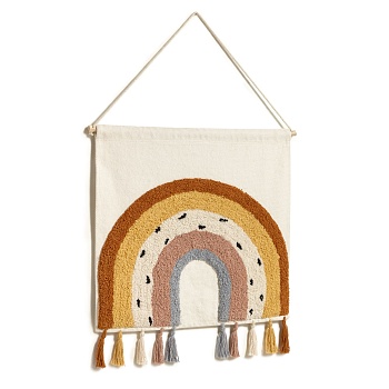 Tadea Настенный гобелен 100 % хлопок с многоцветным радужным рисунком 60 x 52 см La Forma (ex Julia Grup)