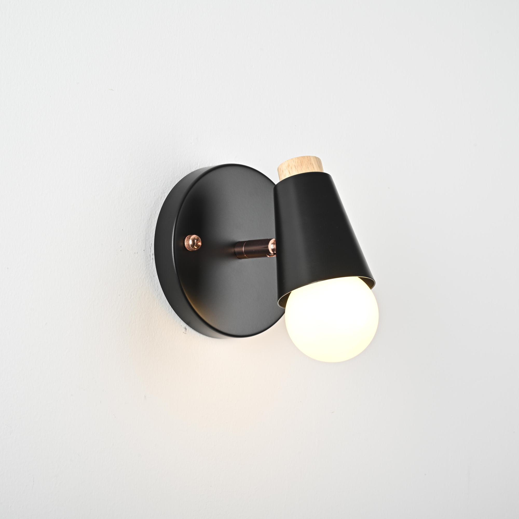 Настенный Светильник Rotary Wall Черный By Imperiumloft