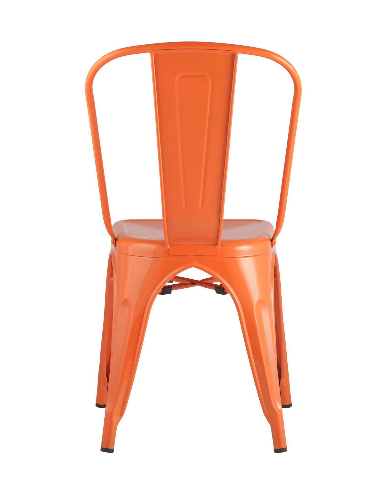 Стул TOLIX оранжевый глянцевый Stool Group