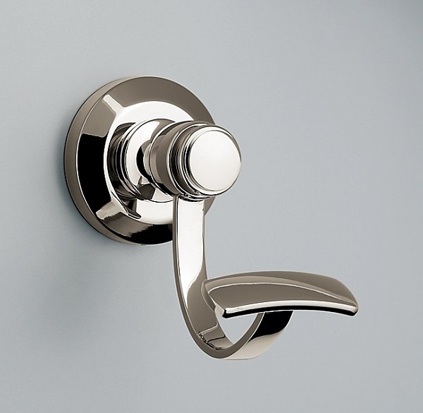 Крючок Restoration Hardware Lugarno Polished Nickel