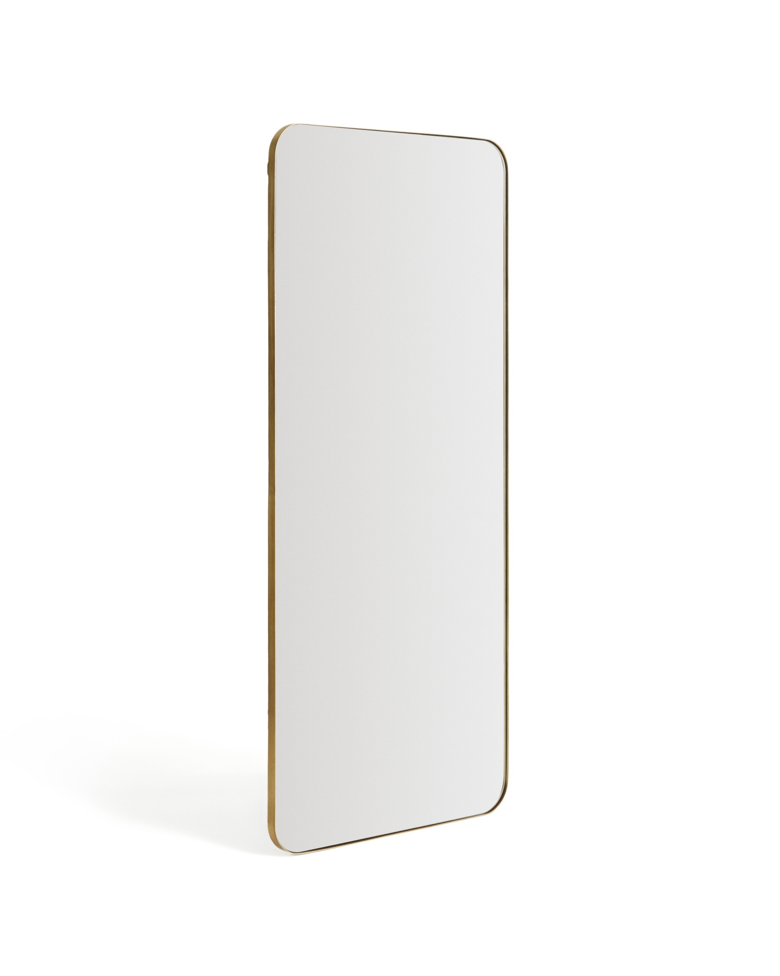 Зеркало Marco из золотого металла 80 x 180 см La Forma (ex Julia Grup)