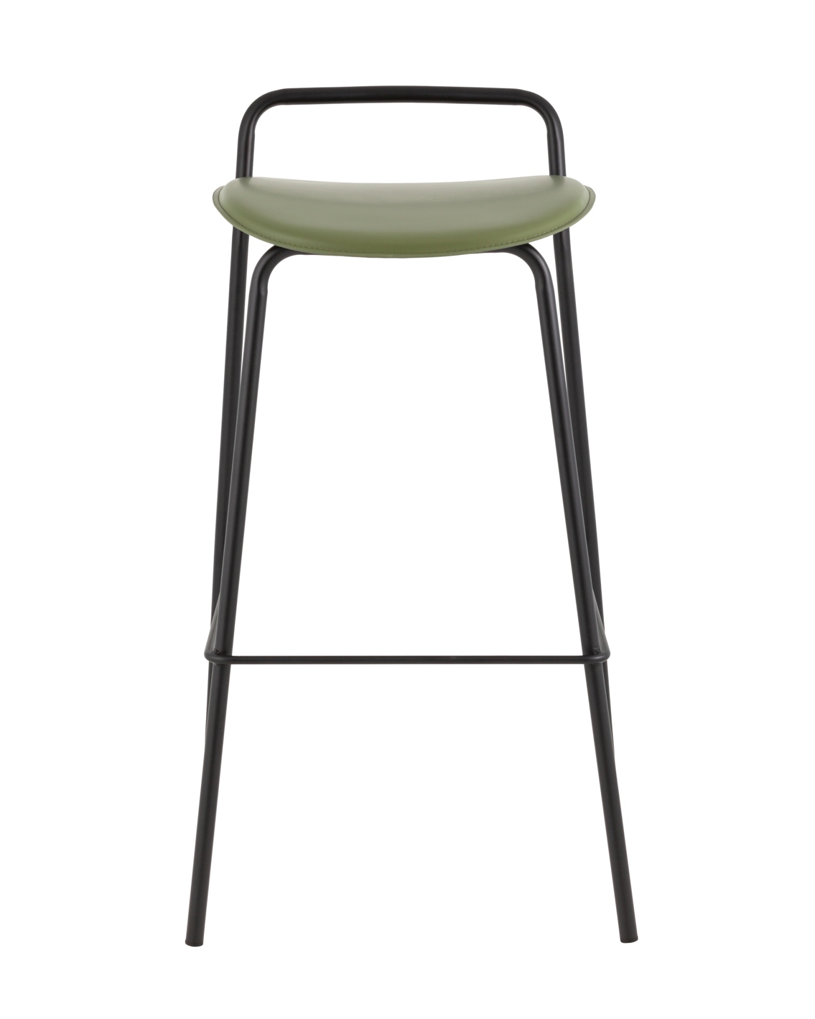 Стул барный Mantis экокожа зеленый Stool Group