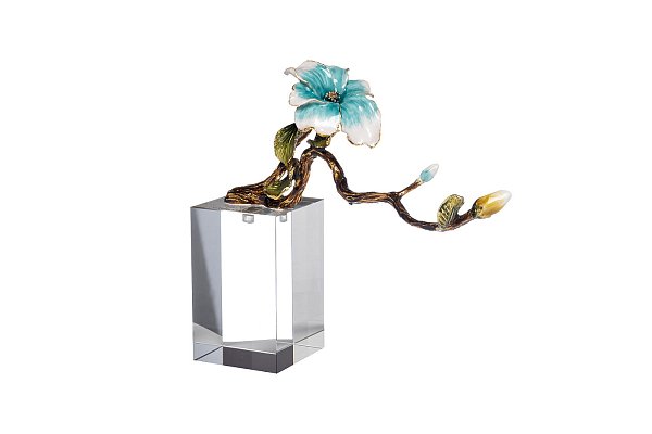 Декор "Ветви с голубым цветком" Garda Decor 55RD4374