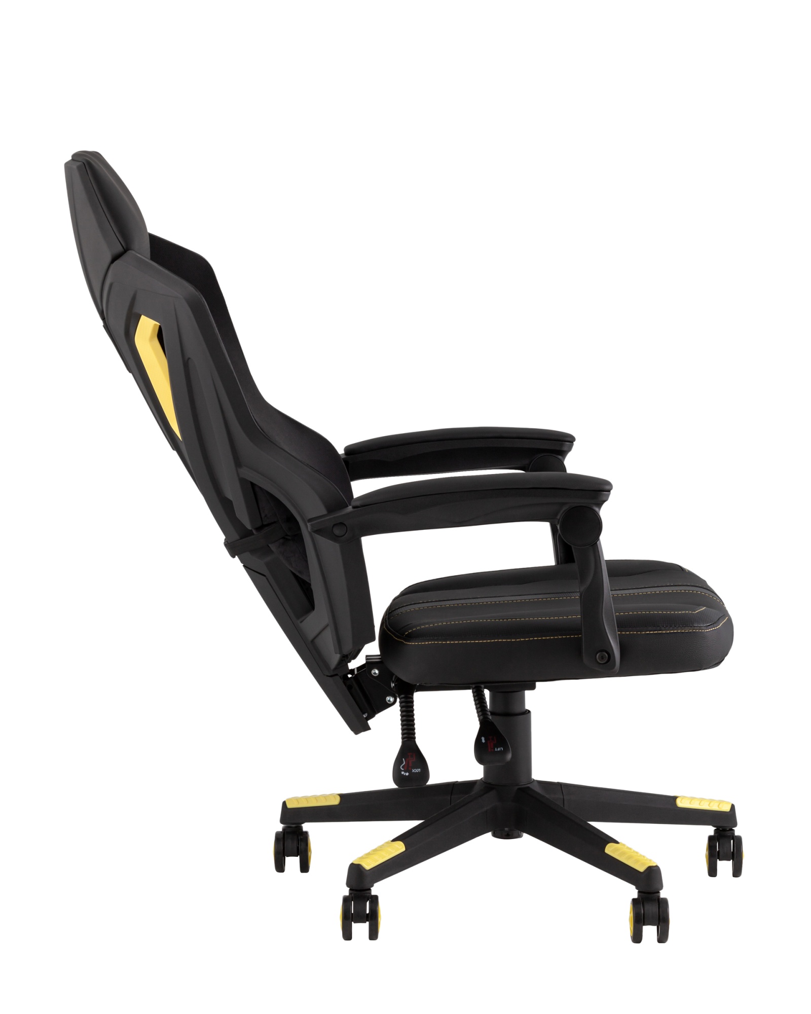 Кресло спортивное TopChairs Айронхайд желтый Stool Group