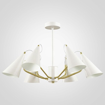 Люстра с плафонами конической формы LAMBA by ImperiumLoft