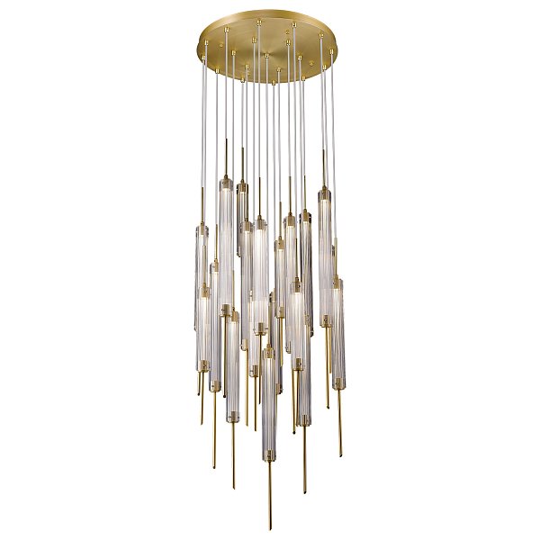 Подвесной светильник Delight Collection P98041-19 brass