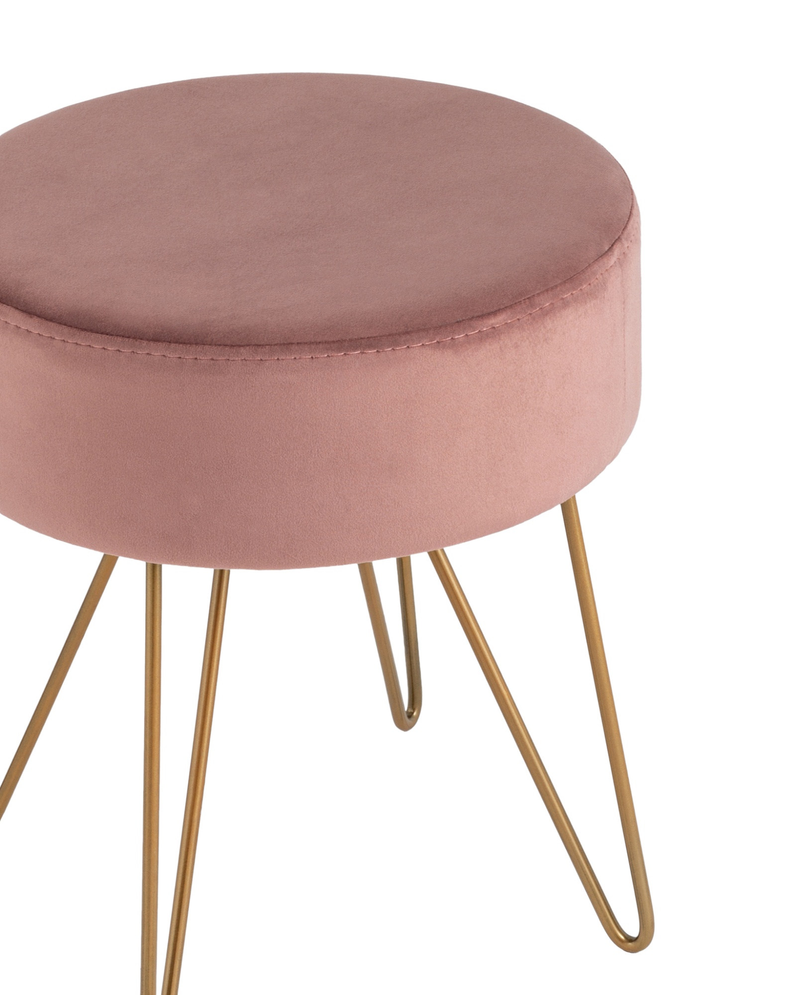 Пуф Спейси велюр пыльно-розовый Stool Group