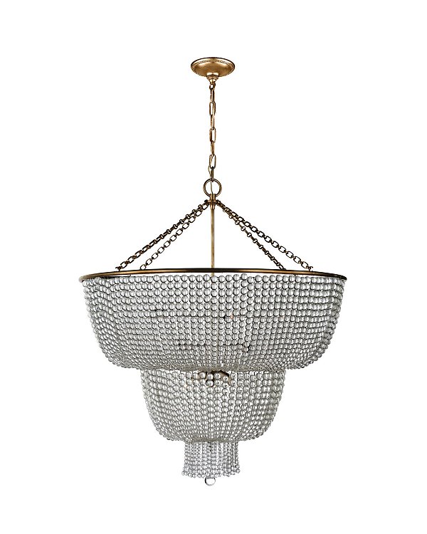 Большая стеклянная люстра Louvre Home Карла JJ10986-13D