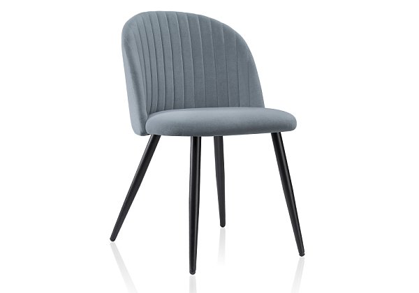 Стул Woodville Gabi 1 gray / black 15110