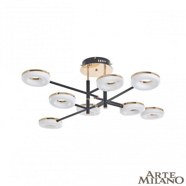 Светильник светодиодный 272999/8 BK/GD Arte Milano