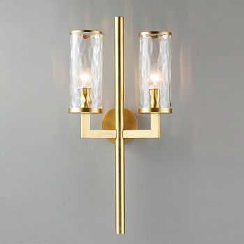 Настенный светильник FEAT WALL L2 Brass by ImperiumLoft