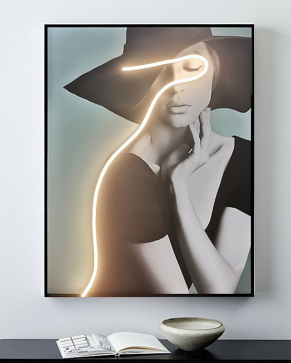 Интерьерное панно Neon - I Louvre Home DWD750924VHS
