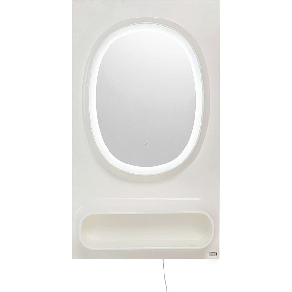 Зеркало настенное  KARE x Karim Rashid Aero LED White 80x141cm KARE 70841