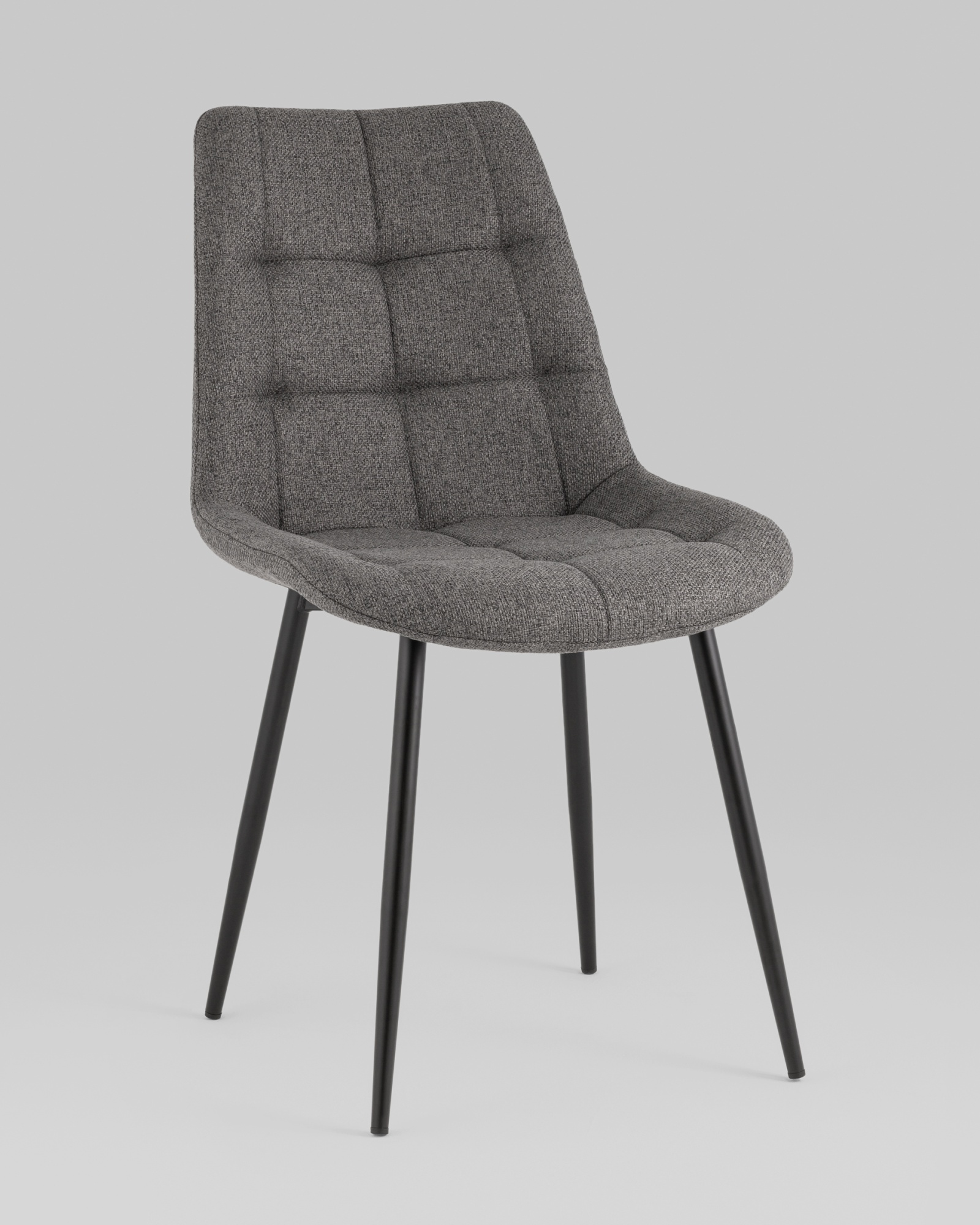 Стул Флекс New рогожка Lumos темно-серый Stool Group