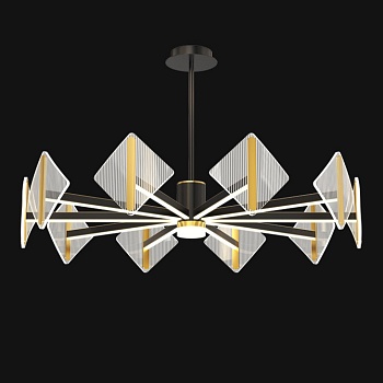 Потолочная люстра KEEN L10 Brass by ImperiumLoft