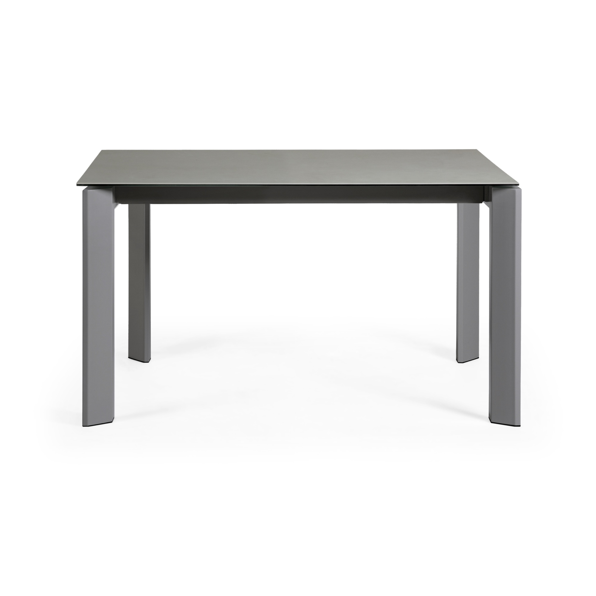 Стол Atta 140 (200) x90 антрацит, серый, керамика La Forma (ex Julia Grup)