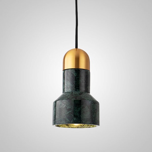 Подвесной Светильник Jazz Stone Green Brass By Imperiumloft
