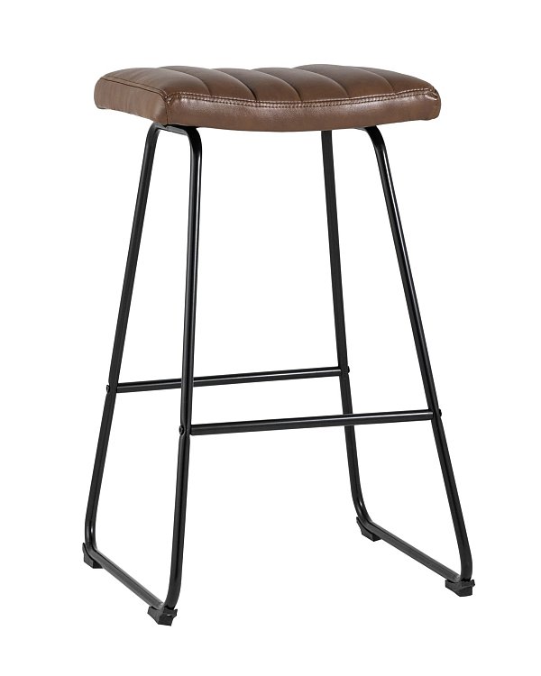Стул барный Ковбой экокожа коричневый Stool Group