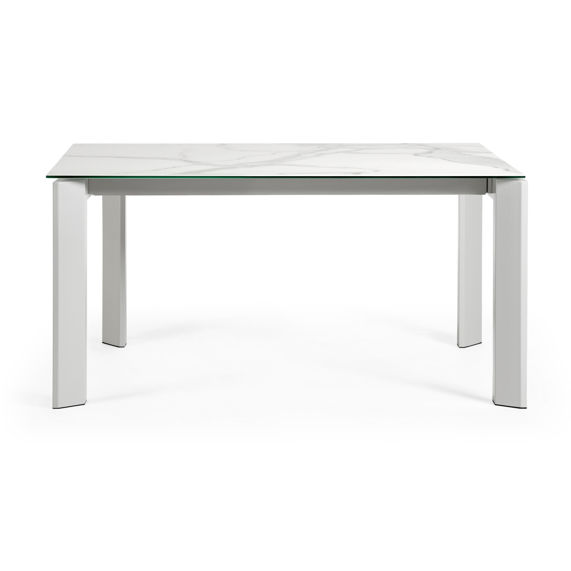 Стол Atta 160 (220) x90 керамика белый La Forma (ex Julia Grup)