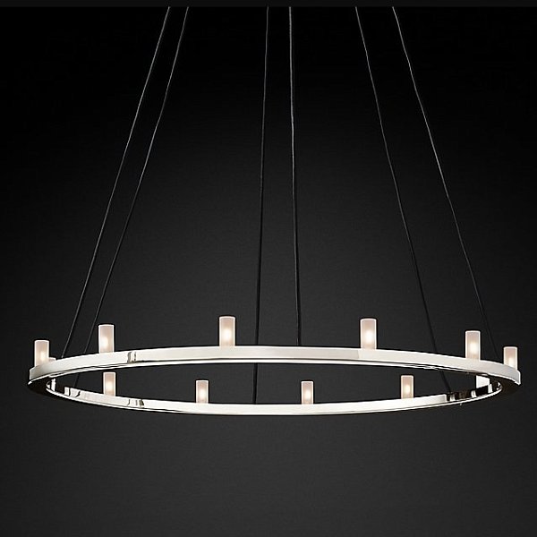 Люстра Restoration Hardware Rennes Round 36" Polished Nickel