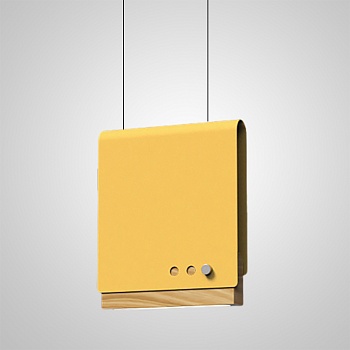 Подвесной светильник BOOK 2 A yellow by ImperiumLoft