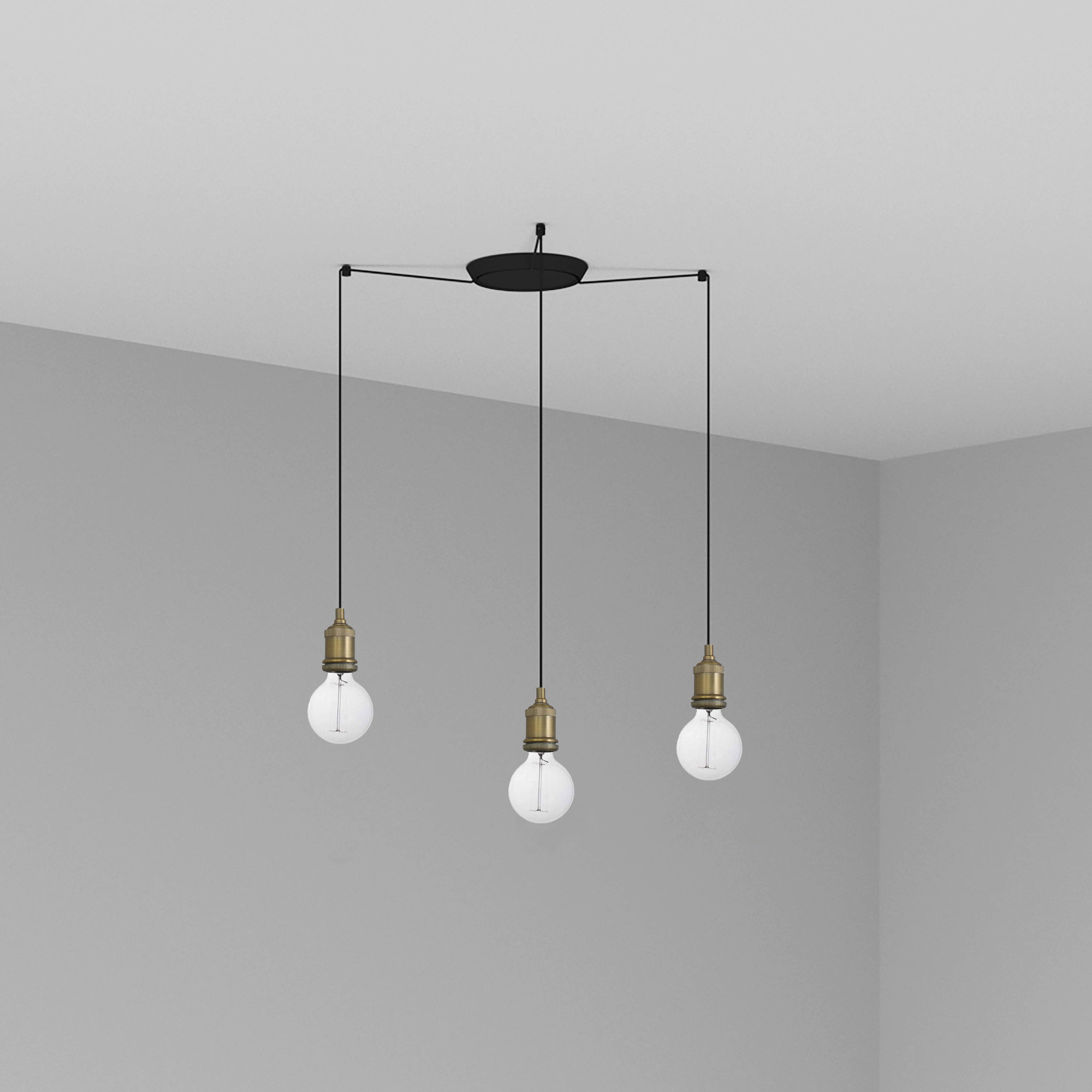 Люстра Art 3L состаренное золото Faro