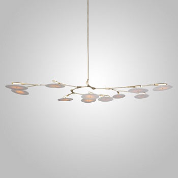 Подвесная люстра DISCS D254 Gold by ImperiumLoft