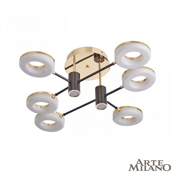 Светильник светодиодный 271399/6 BK/GD Arte Milano