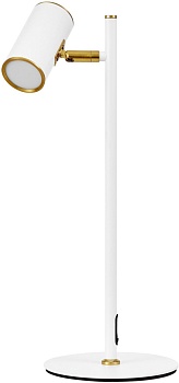 Интерьерная настольная лампа Lumina Deco LDT 7731-1 WT+MD