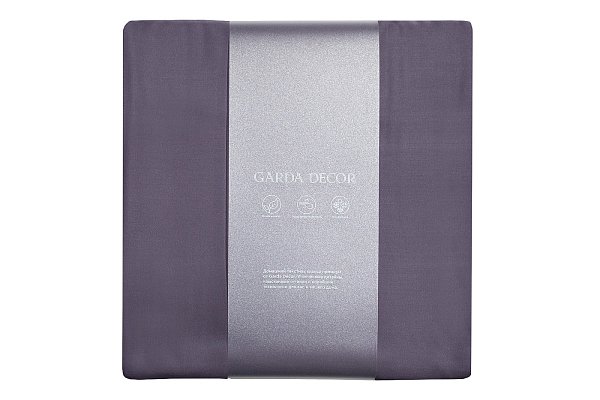 Простыня Сопрано 270х280см сиреневая Garda Decor 131SH-4297-PROS SOPR SIR