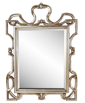 Зеркало в резной раме King Silver Art-Zerkalo FA125SL