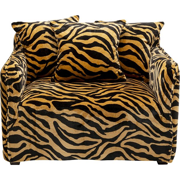 Кресло Wild Life Zebra KARE 71130