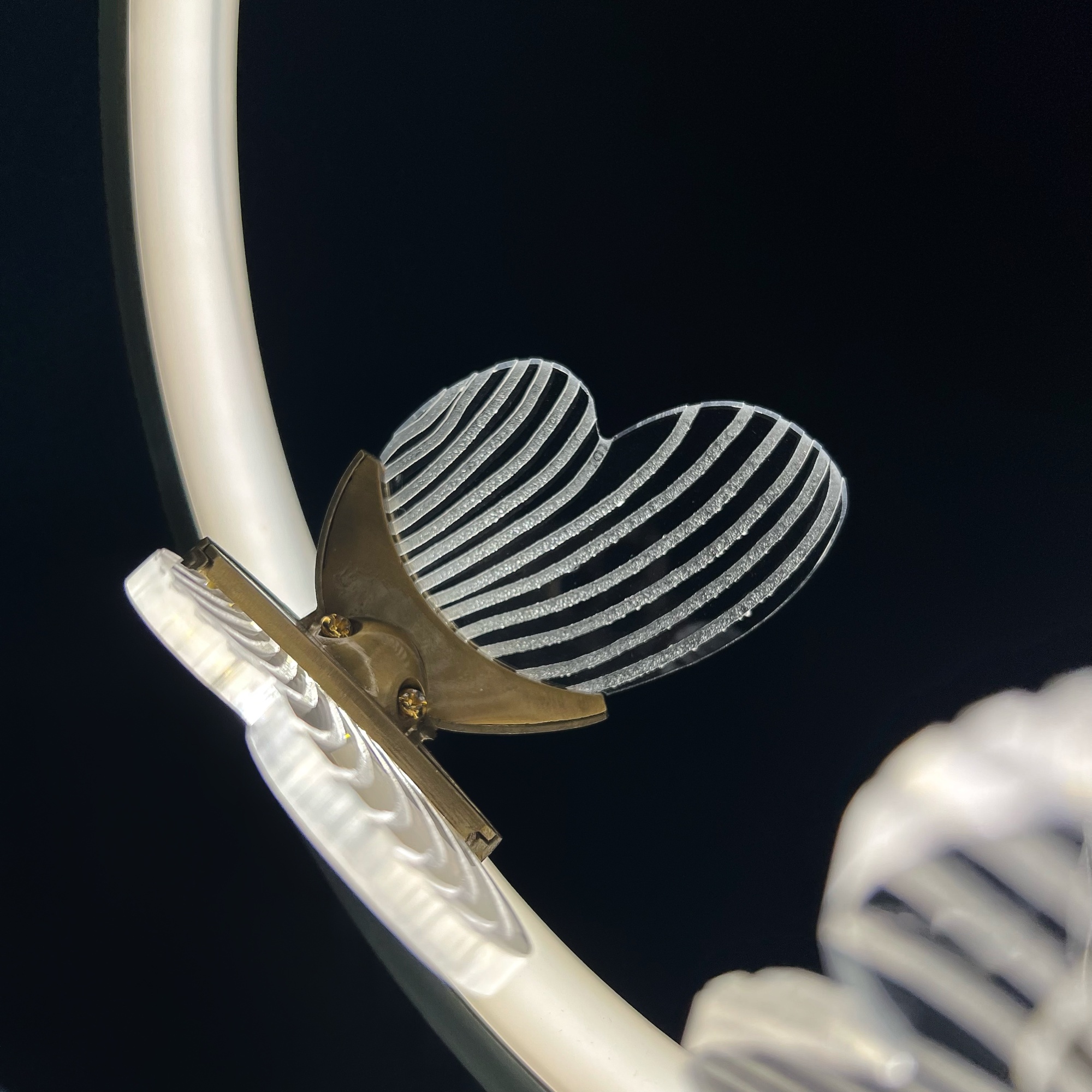 Подвесной светильник BABETTA RING 1 L320 brass 4000К by ImperiumLoft