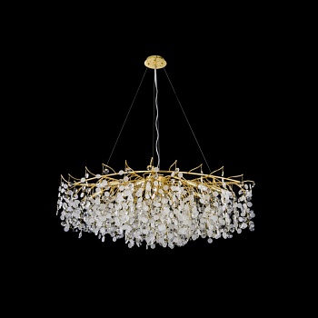 Подвесная люстра iLamp 7204-L1200 GD