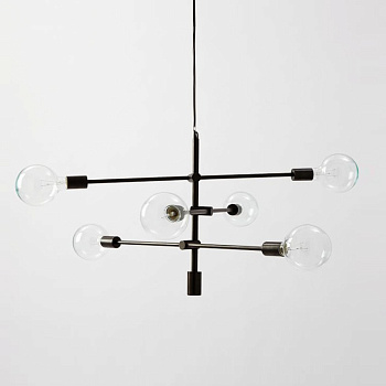 Подвесная люстра ARM1 Черный by ImperiumLoft