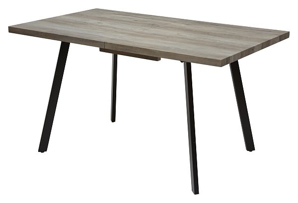 Стол PROMETEY раcкладной 120/160 x 80 см, серый дуб Bradex Home FR 0315
