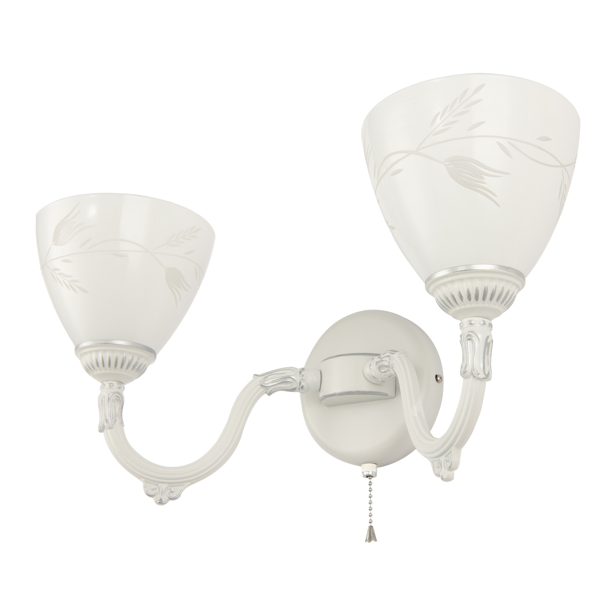 Бра с плафонами 347837/2W WT+SL Arte Milano