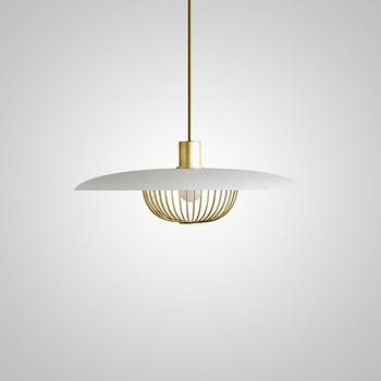 Подвесной светильник GOTWALD D45 White by ImperiumLoft