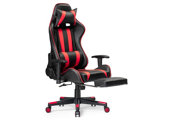 Стул Woodville Corvet black / red 15466