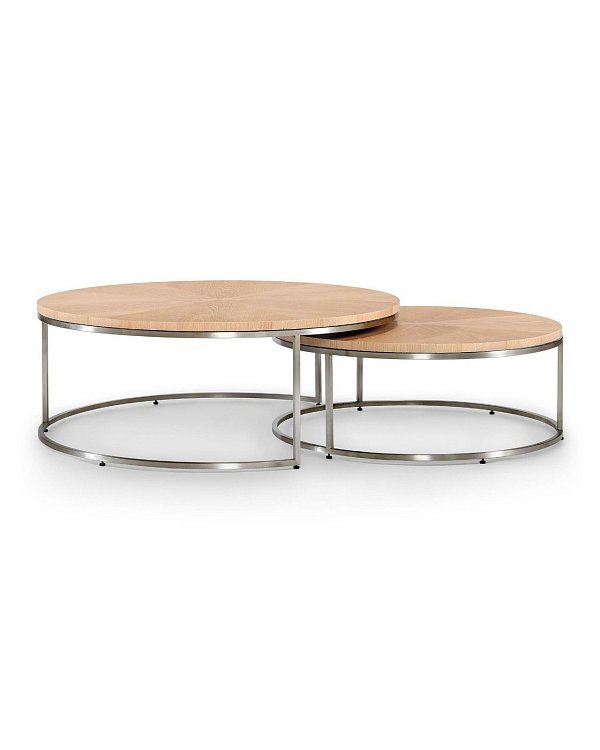 Комплект кофейных столов из дуба Фитц Louvre Home LHFCT320VIM-BWO
