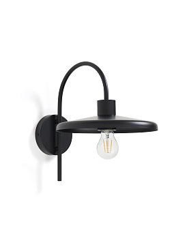 Настенный светильник Nuvira из черного металла La Forma (ex Julia Grup)