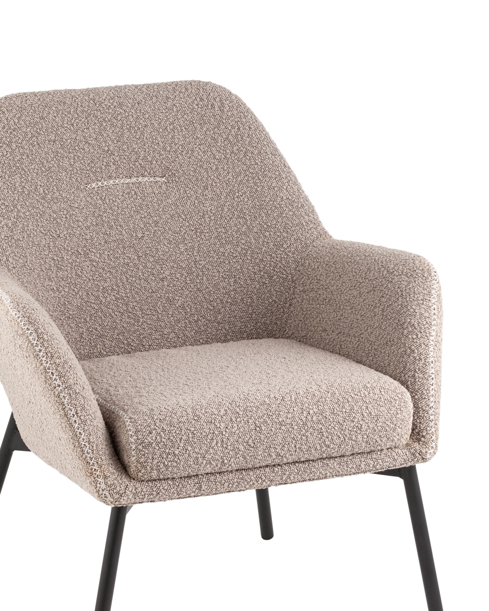 Кресло лаунж Joaquin серый Stool Group