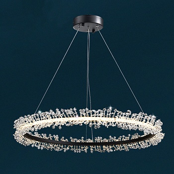 Подвесная люстра THERA D70 Black by ImperiumLoft