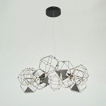 Подвесная люстра Eurosvet 90369/12 черный жемчуг