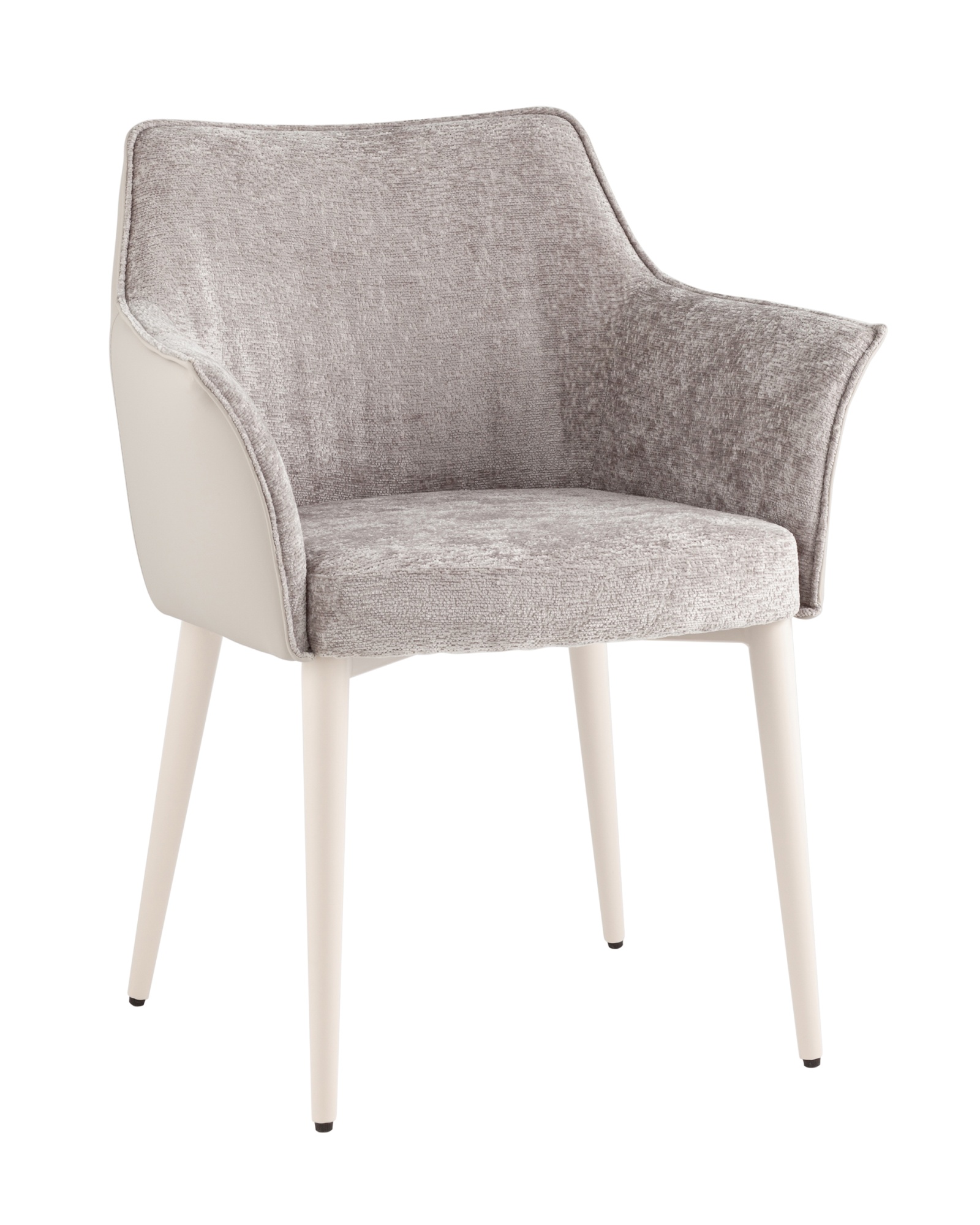 Стул обеденный Feston слоновая кость букле с экокожей Stool Group