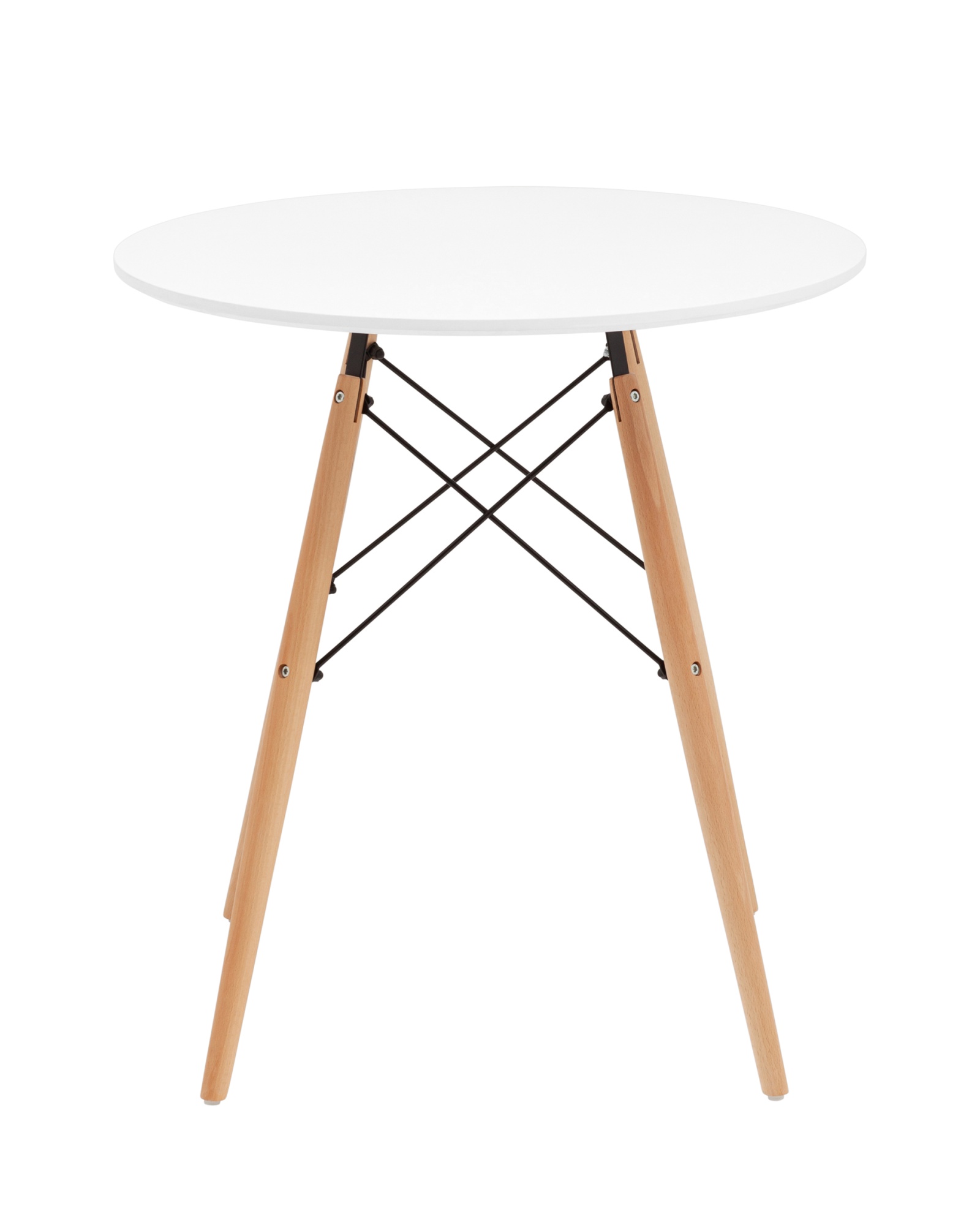 Стол круглый Eames DSW NEW D70 белый Stool Group