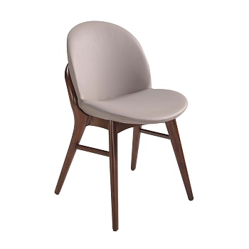 Стул CH19058/4107 с обивкой из экокожи и каркасом из массива ясеня Angel Cerda