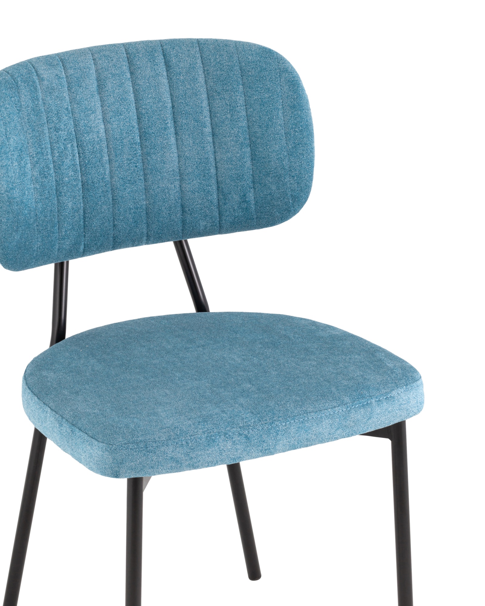 Стул Ханна велюр синий Stool Group