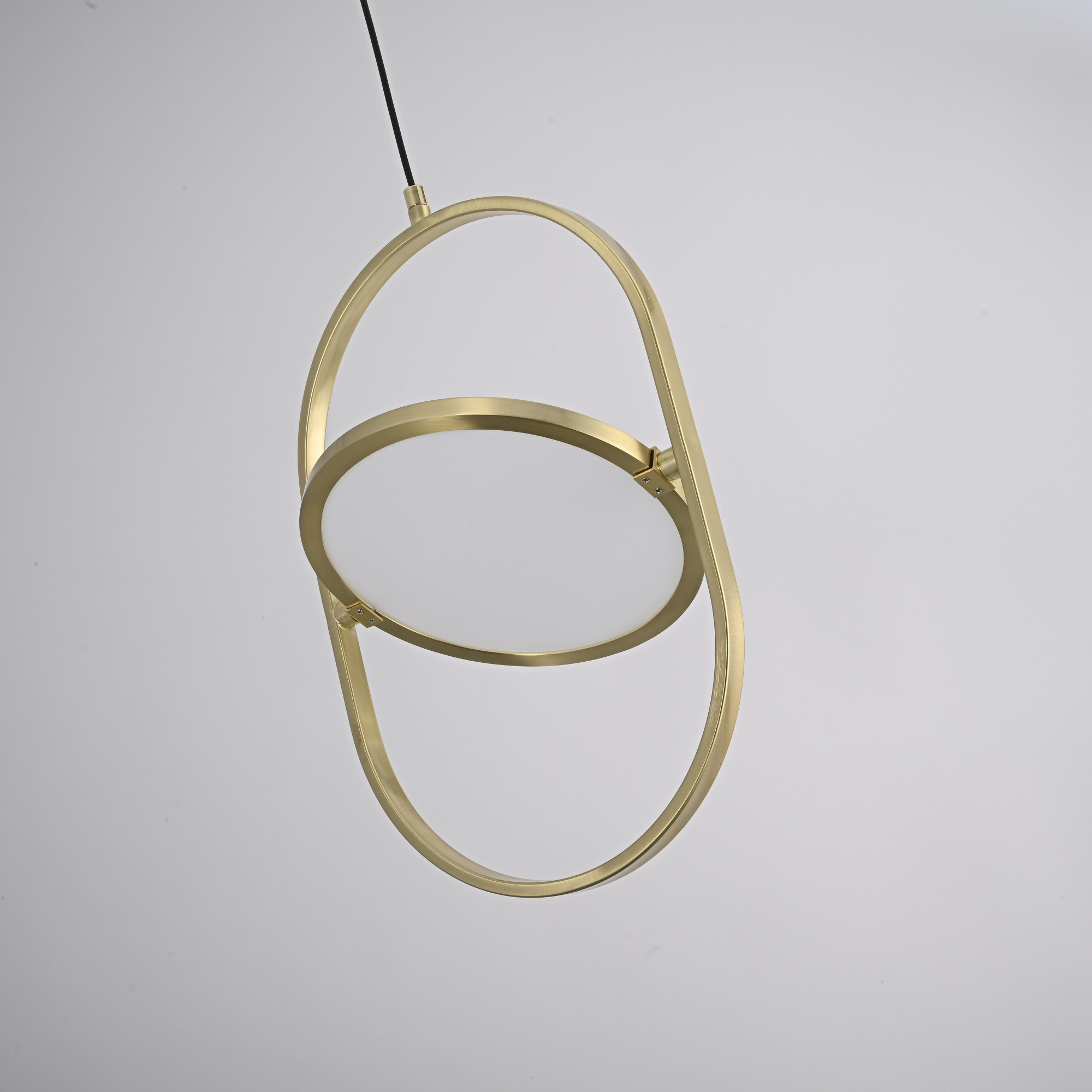 Подвесной светильник ARVET вертикальный Золото by ImperiumLoft