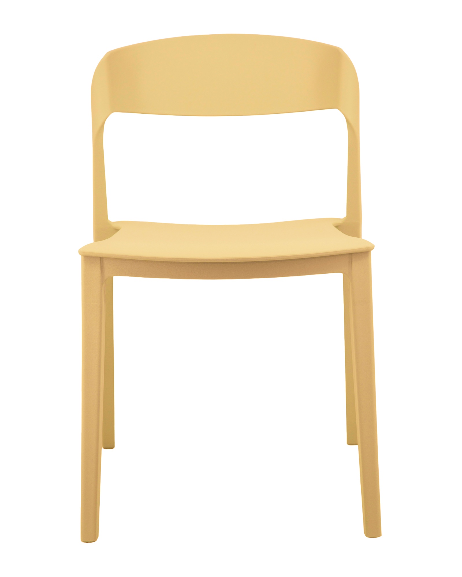 Стул Moris пластик бледно-желтый Stool Group